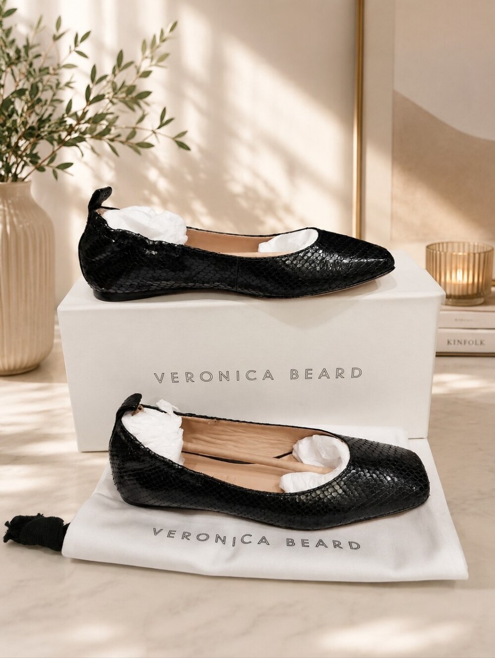 Veronica Beard Allison Ballerina Flats Size 6